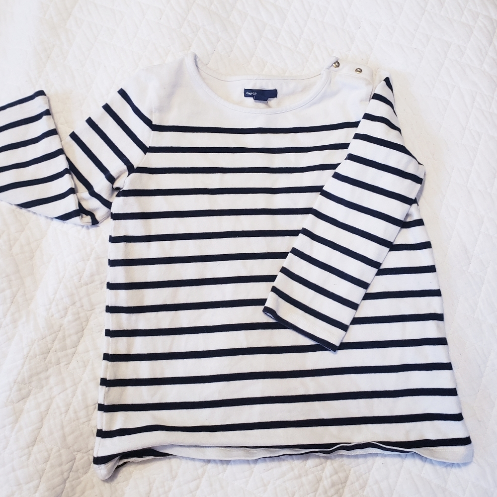 GAP Kids Teen Boat Neck 3/4 Sleeve Sweater